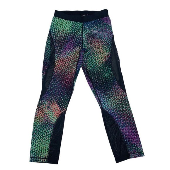 Nike Pro Women's S Small Hypercool Kaleidoscope Leggings Cropped  831980-367 - Picture 1 of 5